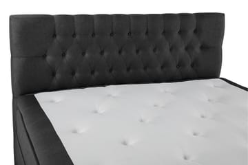 Lucky Komplett Sängpaket 180x200 Latex Diamant - Svart/Grå - Products - Möbler - Säng - Kontinentalsäng