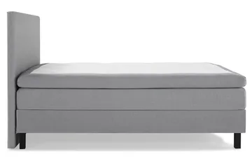 Lucky Komplett Sängpaket 180x200 Latex Slät Sänggavel - Mellangrå - Products - Möbler - Säng - Kontinentalsäng