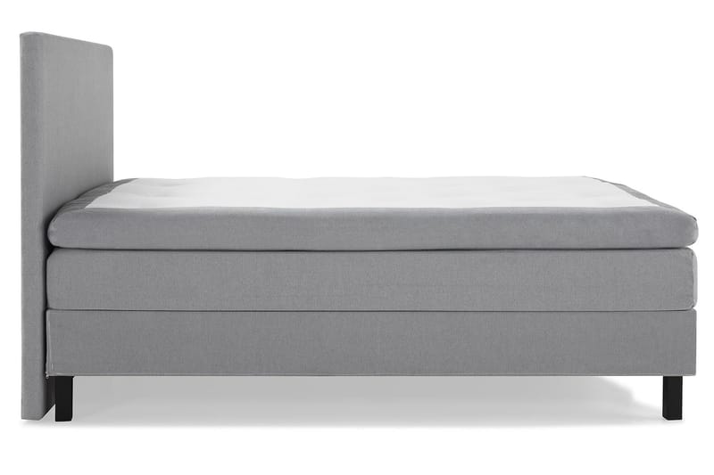 Lucky Komplett Sängpaket 180x200 Latex Slät Sänggavel - Mellangrå - Products - Möbler - Säng - Kontinentalsäng