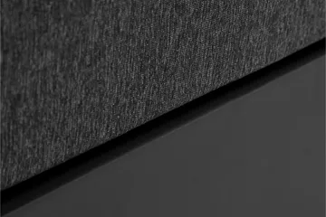 Lucky Komplett Sängpaket 180x200 Memory Slät - Nackkudde Stor Svart/Grå/PU - Products - Möbler - Säng - Kontinentalsäng