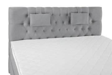 Lucky Komplett Sängpaket 180x200 Skum Diamant - Nackkudde Liten Mellangrå - Products - Möbler - Säng - Kontinentalsäng