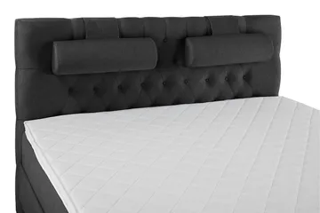 Lucky Komplett Sängpaket 180x200 Skum Diamant - Nackkudde Stor Svart/Grå - Products - Möbler - Säng - Kontinentalsäng