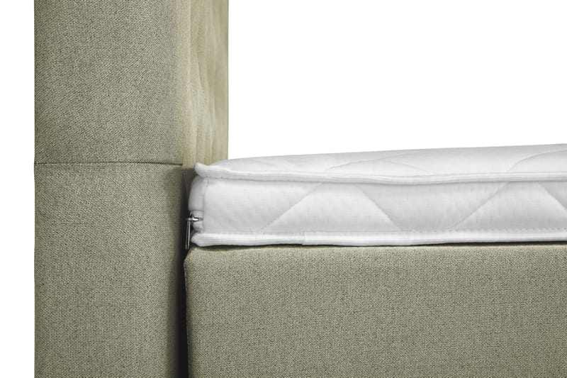 Lucky Komplett Sängpaket 180x200 Skum Diamant Sänggavel - Grön - Products - Möbler - Säng - Kontinentalsäng