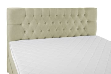 Lucky Komplett Sängpaket 180x200 Skum Diamant Sänggavel - Grön - Products - Möbler - Säng - Kontinentalsäng