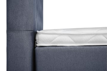 Lucky Komplett Sängpaket 180x200 Skum Diamant Sänggavel - Nackkudde Stor Mörkblå - Products - Möbler - Säng - Kontinentalsäng