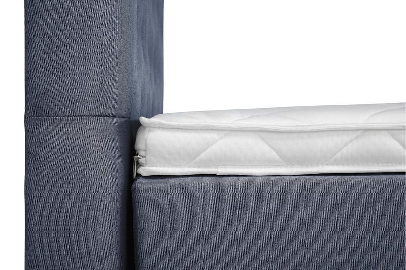 Lucky Komplett Sängpaket 180x200 Skum Diamant Sänggavel - Nackkudde Stor Mörkblå - Products - Möbler - Säng - Kontinentalsäng
