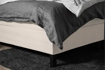 Lucky Komplett Sängpaket 180x200 Skum Slät Sänggavel - Beige - Products - Möbler - Säng - Kontinentalsäng
