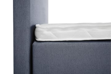 Lucky Komplett Sängpaket 180x200 Skum Slät Sänggavel - Nackkudde Liten Mörkblå - Products - Möbler - Säng - Kontinentalsäng