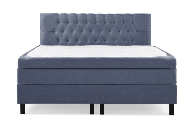 Lucky Komplett Sängpaket 180x200 Polyeter Diamant - Mörkblå - Products - Möbler - Säng - Kontinentalsäng