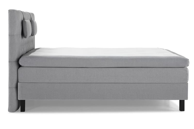 Lucky Komplett Sängpaket 180x200 Polyeter Diamant - Nackkudde Liten Mellangrå - Products - Möbler - Säng - Kontinentalsäng
