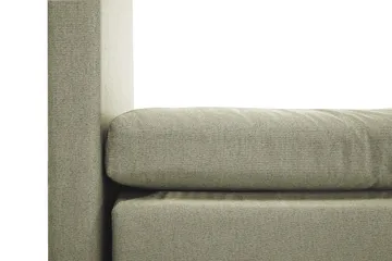 Lucky Komplett Sängpaket 180x200 Polyeter Slät Sänggavel - Grön - Products - Möbler - Säng - Kontinentalsäng