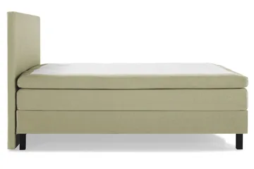 Lucky Komplett Sängpaket 180x200 Polyeter Slät Sänggavel - Grön - Products - Möbler - Säng - Kontinentalsäng