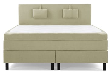 Lucky Komplett Sängpaket 180x200 Polyeter Slät Sänggavel - Nackkudde Liten Grön - Products - Möbler - Säng - Kontinentalsäng