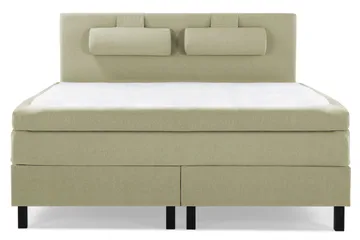 Lucky Komplett Sängpaket 180x200 Polyeter Slät Sänggavel - Nackkudde Stor Grön - Products - Möbler - Säng - Kontinentalsäng
