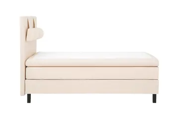 Lucky Kontinentalsäng 120x200Memorymadrass  Beige - Beige - Products - Möbler - Säng - Enkelsäng