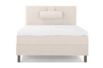 Lucky Kontinentalsäng 120x200Skum - Beige - Products - Möbler - Säng - Enkelsäng