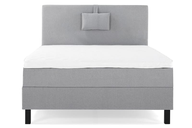 Lucky Kontinentalsäng 120x200Skum - Mellangrå - Products - Möbler - Säng - Enkelsäng