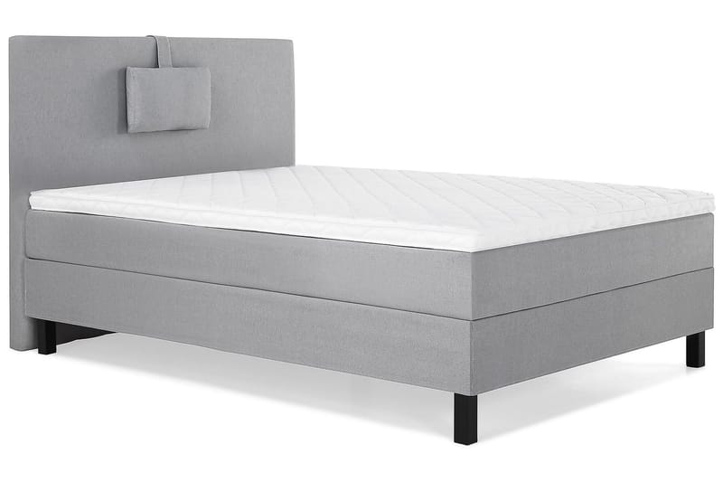 Lucky Kontinentalsäng 120x200Skum - Mellangrå - Products - Möbler - Säng - Enkelsäng