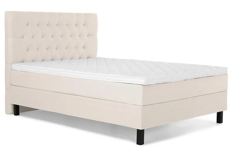 Lucky Kontinentalsäng 140x200 cm - Beige - Products - Möbler - Säng - Kontinentalsäng
