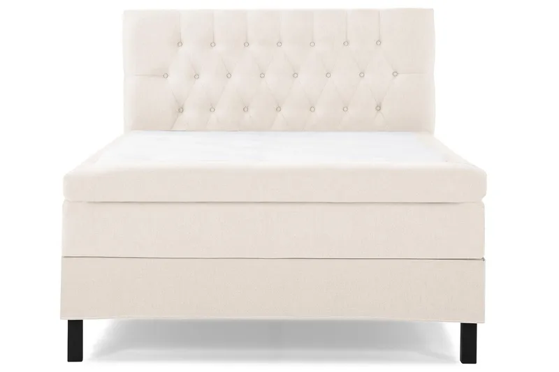 Lucky Kontinentalsäng 140x200Memorymadrass - Beige - Products - Möbler - Säng - Kontinentalsäng