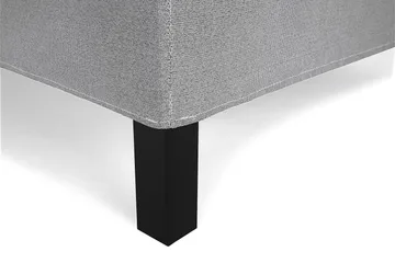 Lucky Kontinentalsäng 140x200Skum - Mellangrå - Products - Möbler - Säng - Kontinentalsäng