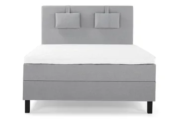 Lucky Kontinentalsäng 140x200Skum - Mellangrå - Products - Möbler - Säng - Kontinentalsäng