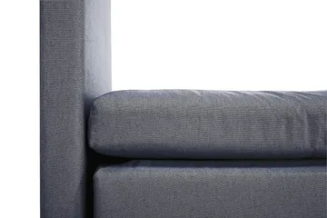 Lucky Kontinentalsäng 150x200Polyeter - Mörkblå - Products - Möbler - Säng - Kontinentalsäng