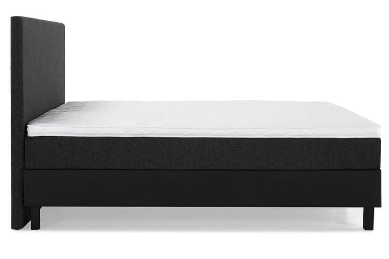 Lucky Kontinentalsäng 160x200 Skum - Svart/Grå - Products - Möbler - Säng - Kontinentalsäng