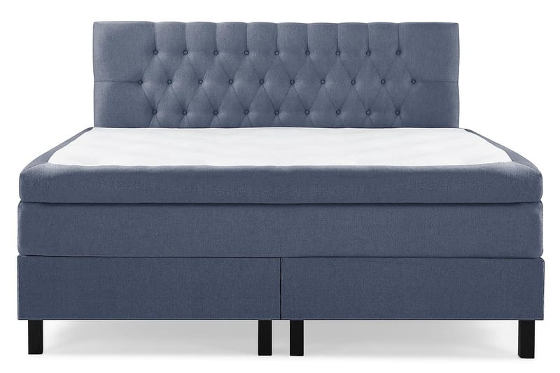 Lucky Kontinentalsäng 160x200Latexmadrass - Mörkblå - Products - Möbler - Säng - Kontinentalsäng