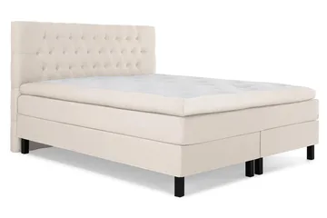 Lucky Kontinentalsäng 160x200Memorymadrass - Beige - Products - Möbler - Säng - Kontinentalsäng