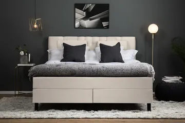 Lucky Kontinentalsäng 180x200 cm - Beige - Products - Möbler - Säng - Kontinentalsäng