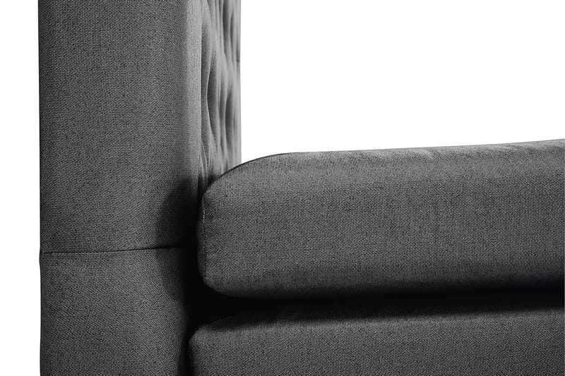 Lucky Kontinentalsäng 180x200 cm - Svart/Grå - Products - Möbler - Säng - Kontinentalsäng