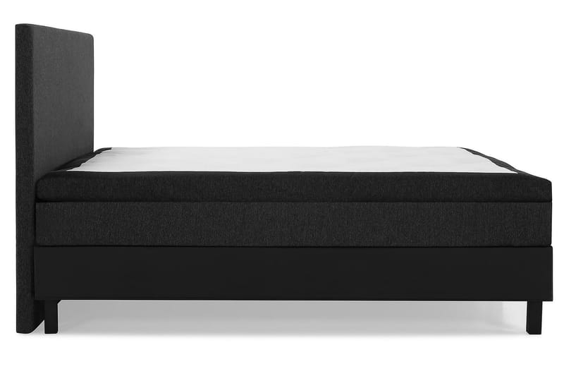 Lucky Kontinentalsäng 180x200Latex - Svart/Grå/PU - Products - Möbler - Säng - Kontinentalsäng