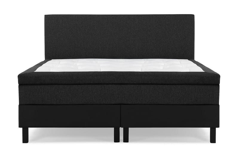 Lucky Kontinentalsäng 180x200Latex - Svart/Grå/PU - Products - Möbler - Säng - Kontinentalsäng