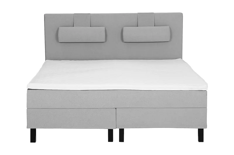 Lucky Kontinentalsäng 180x200Skum - Mellangrå - Products - Möbler - Säng - Kontinentalsäng