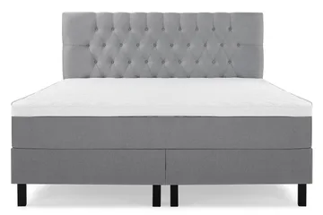 Lucky Kontinentalsäng 180x200Skum - Mellangrå - Products - Möbler - Säng - Kontinentalsäng