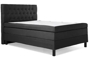 Lucky Sängpaket 120x200 Latexmadrass Diamant - Svart/Grå - Products - Möbler - Säng - Enkelsäng