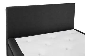 Lucky Sängpaket 120x200 Latexmadrass Slät  Svart/Grå - Svart/Grå - Products - Möbler - Säng - Enkelsäng