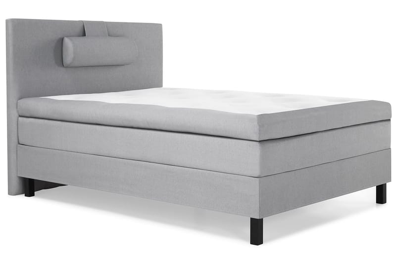 Lucky Sängpaket 120x200 Polyeter Slät - Grå - Products - Möbler - Säng - Enkelsäng