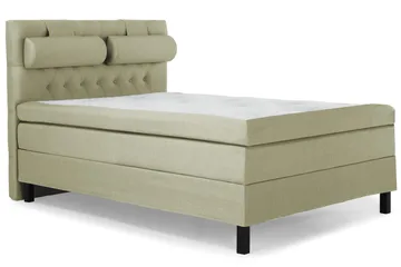 Lucky Sängpaket 140x200 LatexDiamant Sänggavel  Nackkudd - Nackkudde Stor Grön - Products - Möbler - Säng - Kontinentalsäng