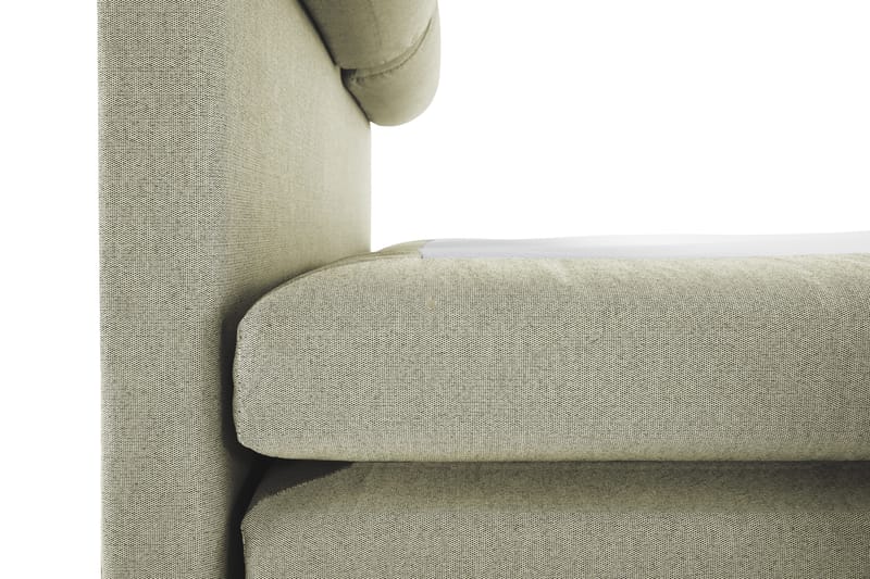 Lucky Sängpaket 140x200 Polyeter Slät Sänggavel - Nackkudde Stor Grön - Products - Möbler - Säng - Kontinentalsäng