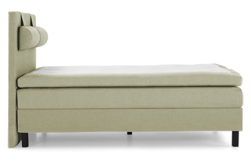 Lucky Sängpaket 140x200 Polyeter Slät Sänggavel - Nackkudde Stor Grön - Products - Möbler - Säng - Kontinentalsäng