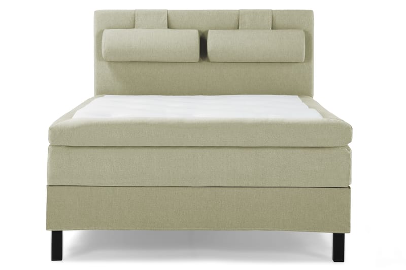 Lucky Sängpaket 140x200 Polyeter Slät Sänggavel - Nackkudde Stor Grön - Products - Möbler - Säng - Kontinentalsäng