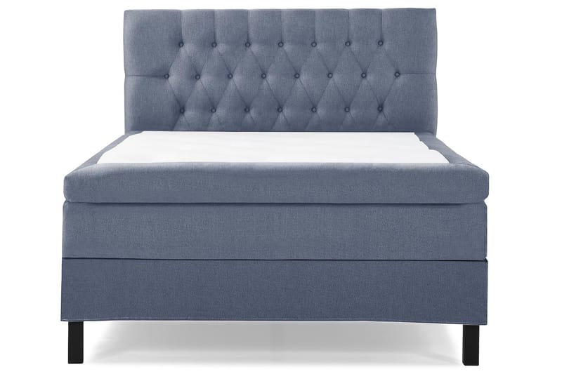 Lucky Sängpaket 140x200 Polyeter Diamant Sänggavel - Mörkblå - Products - Möbler - Säng - Kontinentalsäng
