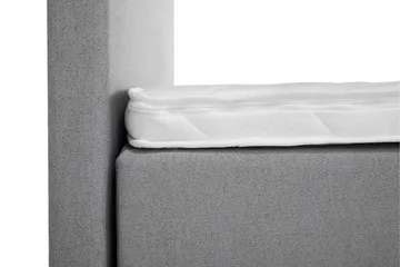 Lucky Sängpaket 150x200 SkumSlät Sänggavel - Grå - Products - Möbler - Säng - Kontinentalsäng