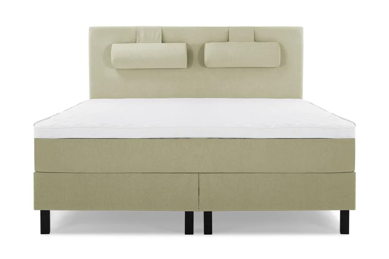 Lucky Sängpaket 150x200 SkumSlät Sänggavel Nackkudde - Nackkudde Stor Grön - Products - Möbler - Säng - Kontinentalsäng