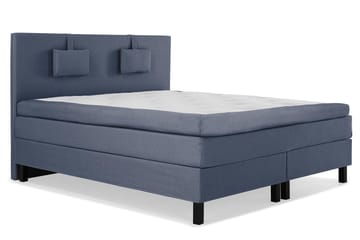 Lucky Sängpaket 180x200 Latexmadrass Slät - Mörkblå - Products - Möbler - Säng - Kontinentalsäng