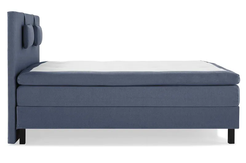 Lucky Sängpaket 180x200 Latexmadrass Slät - Mörkblå - Products - Möbler - Säng - Kontinentalsäng