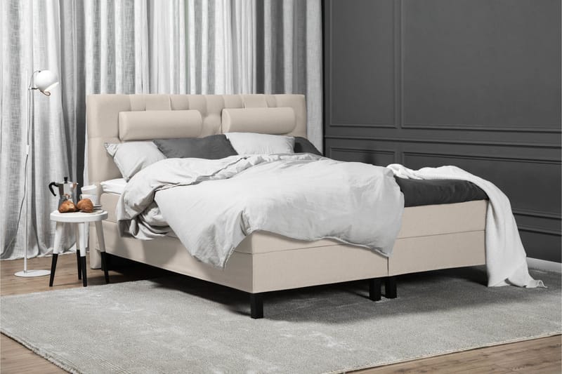 Lucky Sängpaket 180x200 Skum Diamant - Beige - Products - Möbler - Säng - Kontinentalsäng