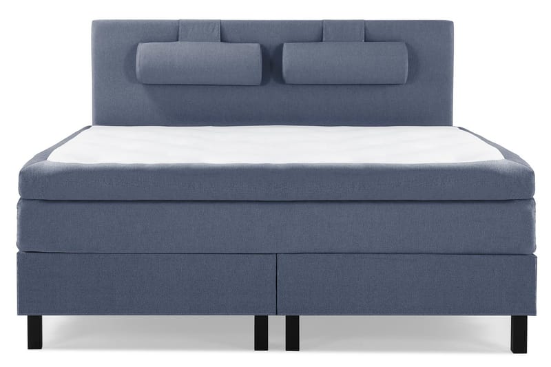 Lucky Sängpaket 180x200 Polyeter Slät - Mörkblå - Products - Möbler - Säng - Kontinentalsäng